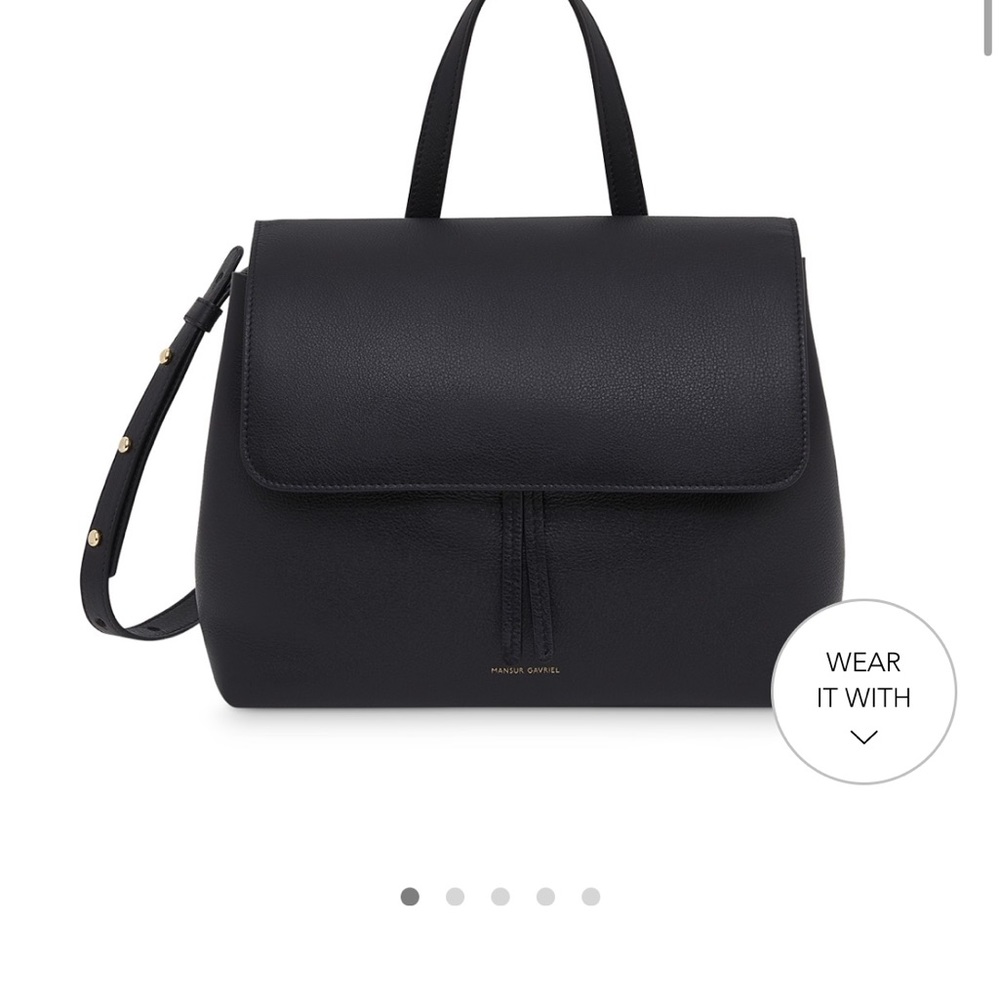 Mansur Gavriel Soft Lady Bag Black